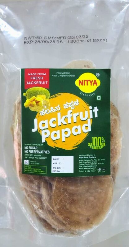 Nithya - Jackfruit Papad (50g)