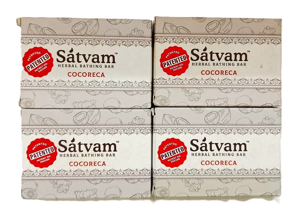 Sathvam Herbal Bathing Bar - Image 2