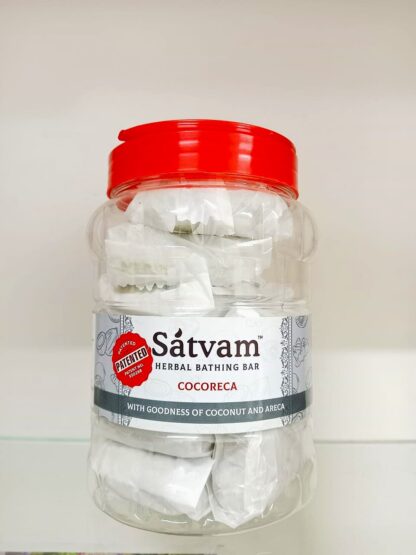Sathvam Herbal Bathing Bar - Image 4